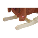 Cavallo a Dondolo in Legno Orso per Bambini Marrone 