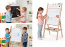 Lavagna 3 in 1 per Bimbi in Legno 75 cm Creativity