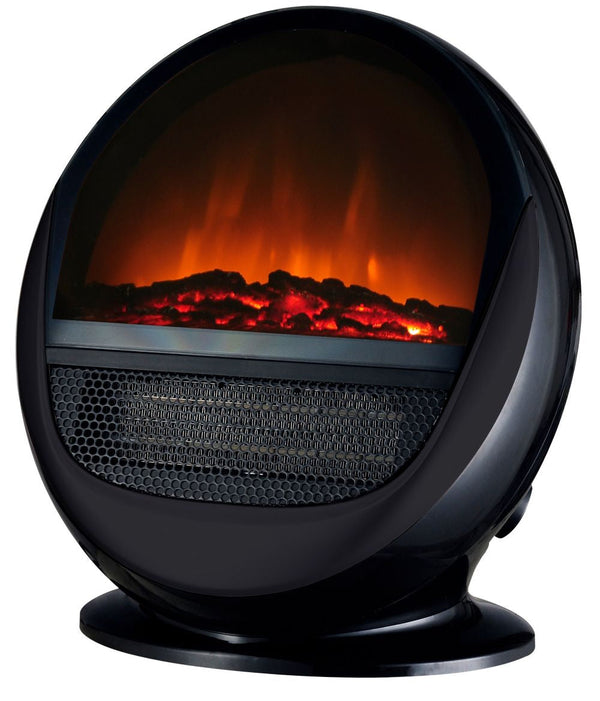 Elektrischer Bodenofen Flammeneffekt 1500 W Chemin'Arte Pop Fire Schwarz online