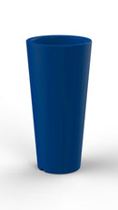 Vaso Ø34x86 cm in Resina Arkema Tondo 86 Blu