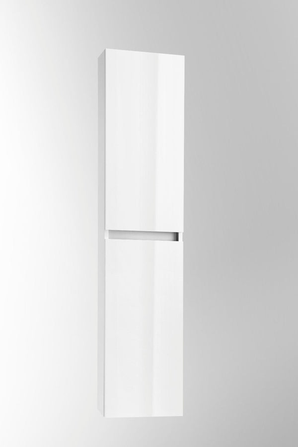 Säulen-Badezimmerschrank 2 Türen in Melamin 35x32x160cm TFT Bali White prezzo