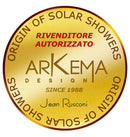 Doccia Solare da Esterno Giardino 30L Miscelatore Arkema Spring Oro Van Gogh