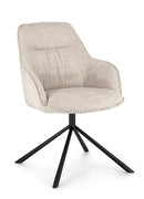 Set 2 Poltrone 56x65x86h cm Grant Avorio 