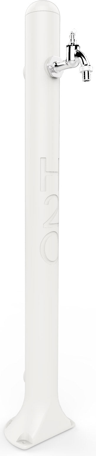 Fontana da Esterno con Rubinetto Arkema H2O Bianco