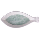 Vassoio 30,5x13,5x4,2 cm  in Ceramica VdE Tivoli 1996 Cozumel Acqua Marina