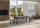 Tavolo 160x90x77 cm Tavolo Linea Fix Noce