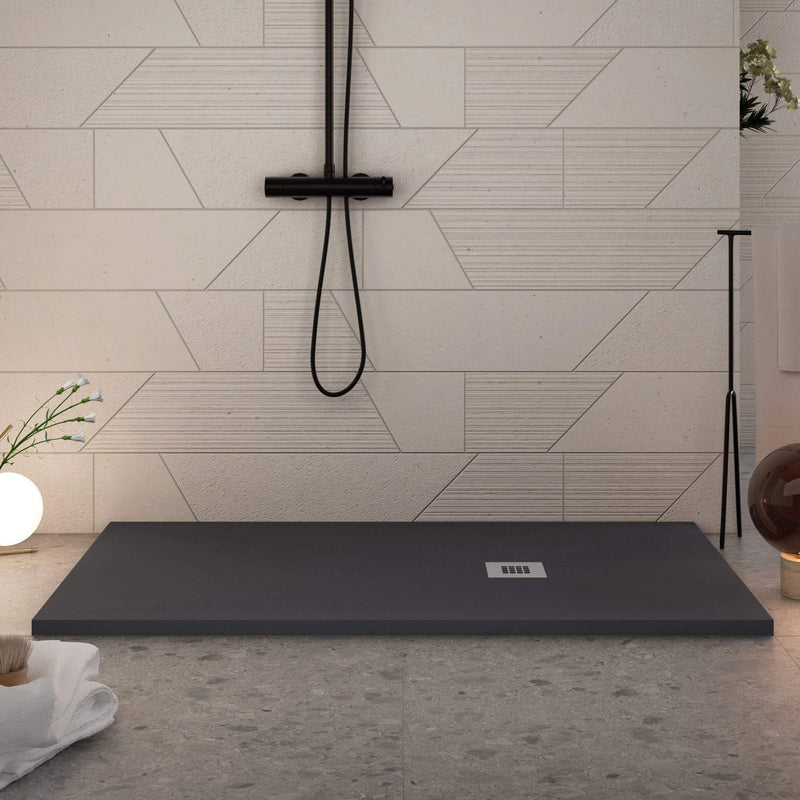 Piatto Doccia in Pietra Bonussi Everest Nero Varie Misure