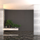 Set 12 Pannelli Decorativi Area 8,6 mq 120x60x2,5 cm Rivestimento Murale Effetto Pietra Graffiata 3D in PU Ossidana