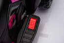 Quad Elettrico per Bambini Safari 6V con Bauletto Posteriore Rosa  