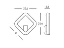 Applique da Esterno a LED 20W 3000K Sovil Grigio