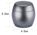 Grinder Ø40 mm 4 Livelli per Spezie Erbe e Tabacco Argento