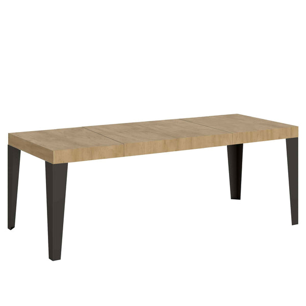Tavolo Allungabile 160/264x90x77 cm Flame Premium Quercia Natura online