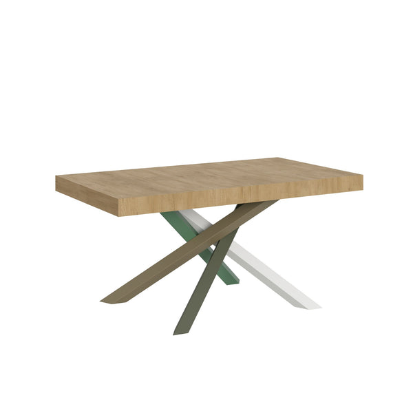 sconto Tavolo Allungabile 160-264x90x77 cm Volantis Quercia Naturale