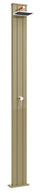 Doccia Solare da Esterno Giardino 30L Miscelatore Arkema Spring S Champagne Bronze
