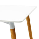 Tavolo da Cucina 70x70x74 cm in legno Bianco