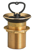 Piletta Grande per Scarico Vasche da Giardino Ø40-55 mm in Ottone Belfer PIL/001