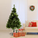 Albero di Natale Artificiale 150 cm 229 Rami Verde 
