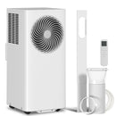 Condizionatore Portatile 9000 BTU 2,6 kW 4 in 1 31x35x68 cm Classe A con Telecomando Display LED e Timer 24H per 33 m² Bianco      