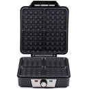 Piastra per Waffle Cialde Manici Termici Rivestimento Antiaderente Potenza 1200W