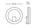 Applique da Esterno a LED 20W 4000K Sovil Grigio