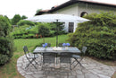 Ombrellone da Giardino 2,4x1,5 m Palo Ø27 mm in Acciaio Maffei Kronos Antracite