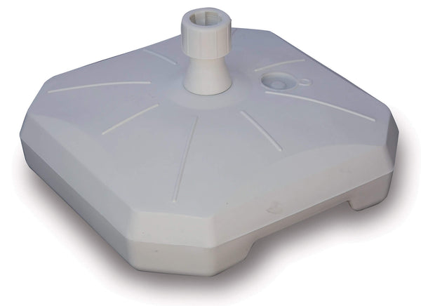 prezzo Sockel für Sonnenschirm aus Kunststoff 50 Liter Voghini Weiß