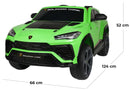 Macchina Elettrica per Bambini 12V con Licenza Lamborghini Urus ST-X Verde