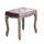 Marly Hocker 50x36x47 h cm in rosa Samt