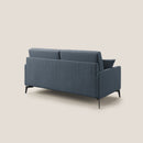 Divano 2 Posti 140x94x90 cm in Tessuto Blu