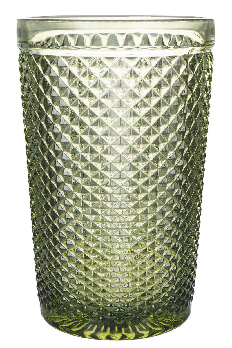 Set 4 Bicchieri Bibita in Vetro 350 ml Villa d'Este Home Tivoli Rombi