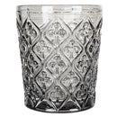 Set 4 Bicchieri Acqua Marrakech Stones in Vetro VdE Tivoli 1996 Grigio
