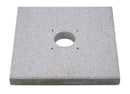 Base per Fontane da Giardino 40x40x4 cm in Cemento Belfer 42/BSE/11