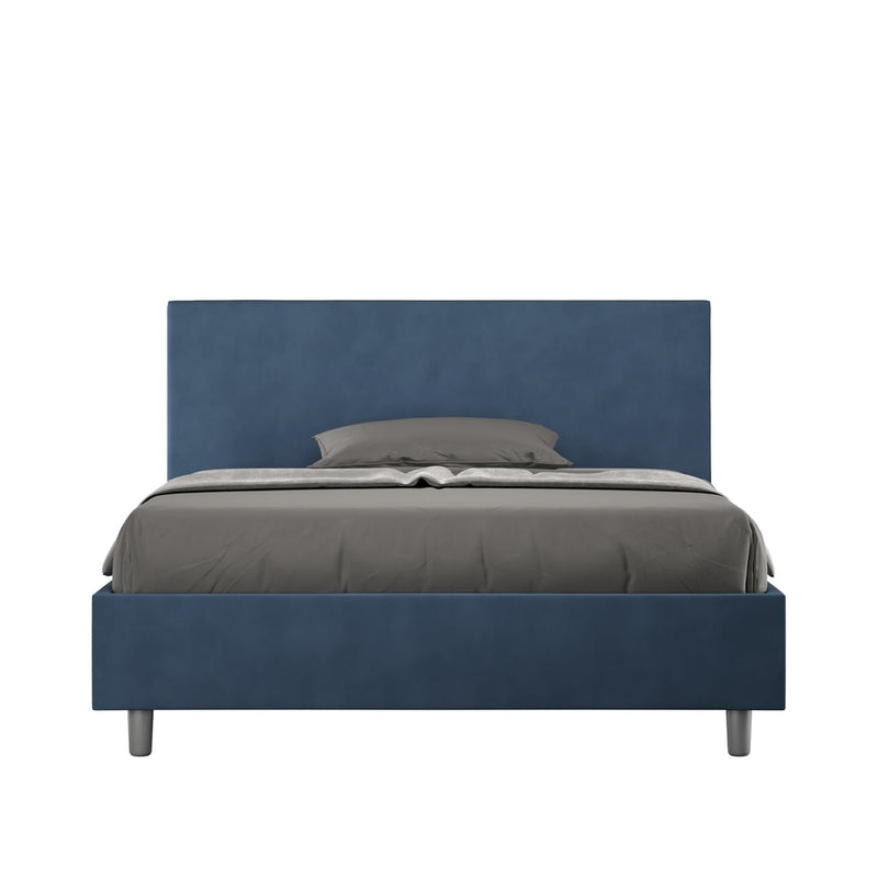 Letto Matrimoniale Adele Blu Varie Misure
