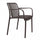 Sessel Giuly 58x57x80 cm Braun