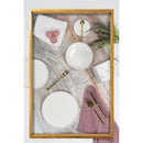 Servizio Piatti 12 Pezzi in New Bon China VdE Tivoli 1996 Luxury White
