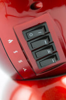 Termoventilatore Caldobagno Effetto Camino 1500W Kooper Ovetto Rosso