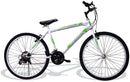 Bicicletta Mountain Bike MTB Ragazzo 26" 21V Kidfun Daytona Bianca