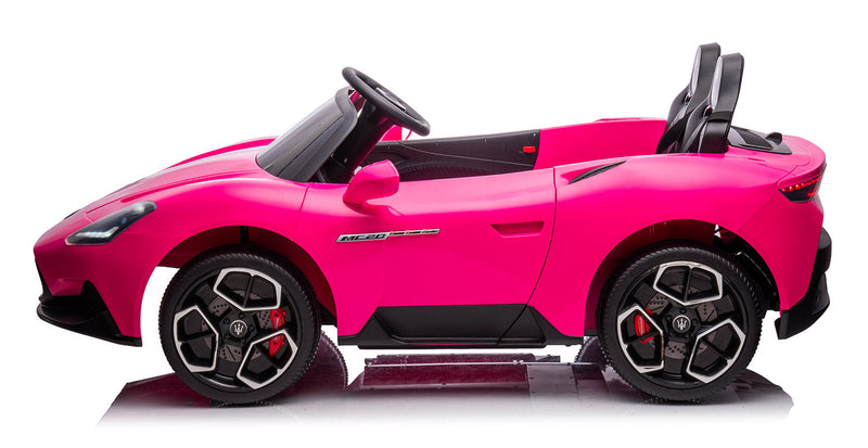 Macchina Elettrica per Bambini 12V con Licenza Maserati MC20 Rosa