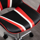 Sedia Poltrona Operativa da Ufficio in Similpelle  Nera