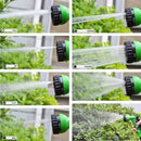 Tubo da Giardino Estensibile Fino a 30 Mt Pompa Acqua Terrazzo con Pistola