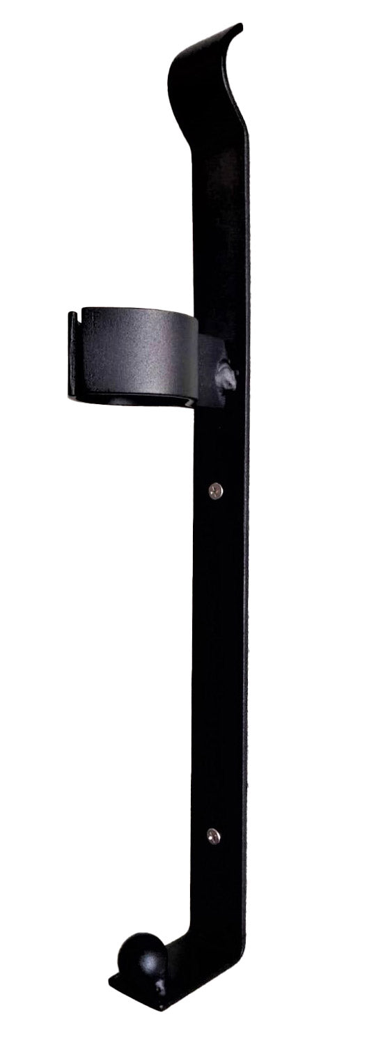 prezzo Portabottiglie da Parete 39x4,8 cm in Acciaio Ball Nero