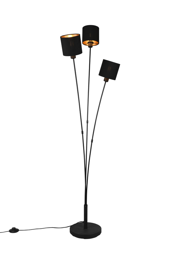 acquista Innenstehlampe E14 aus mattschwarzem Metall