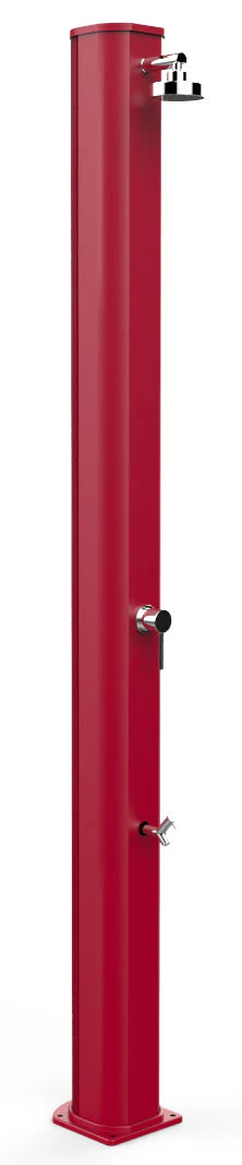 Doccia Solare da Giardino 40L Miscelatore e Lavapiedi Arkema Big Jolly Cherry prezzo