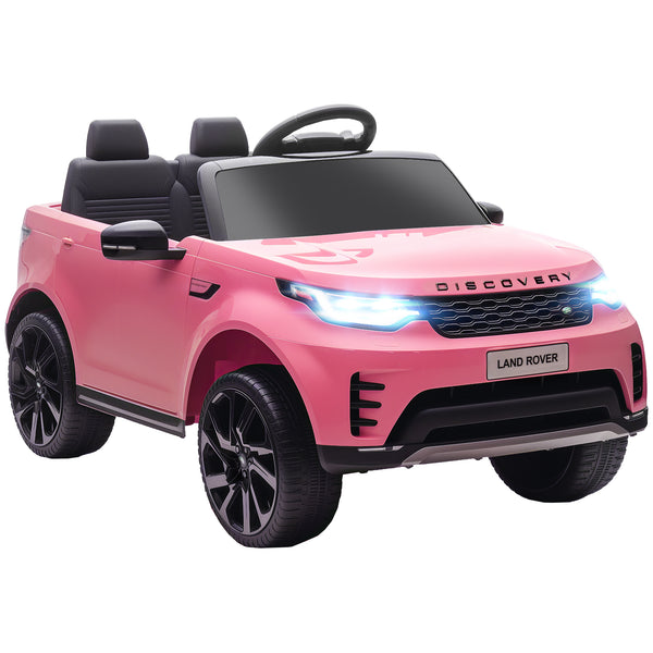 sconto Macchina Elettrica per Bambini Licenza Ufficiale Land Rover Discovery 12V con Telecomando Rosa