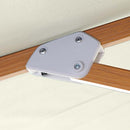 Ombrellone da Giardino Decentrato 3x4m Roma Wood beige