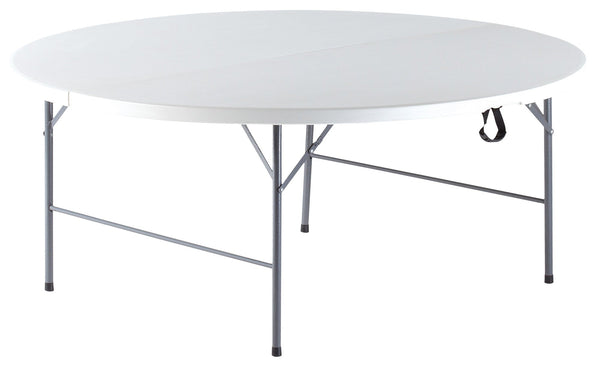 Runder Catering-Klapptisch Ø181cm Morel White online