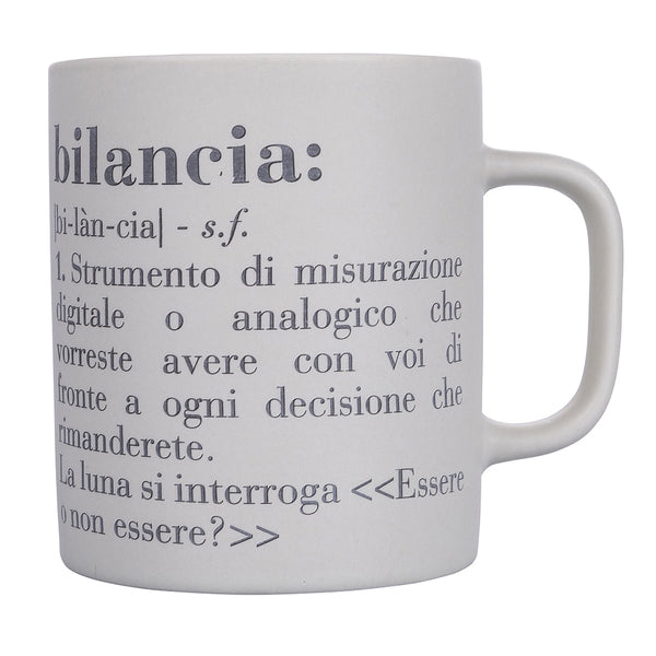 Sternzeichen Tasse "Waage" Ø8x10 cm in Bone China Villa D'este Home Tivoli Weiß acquista