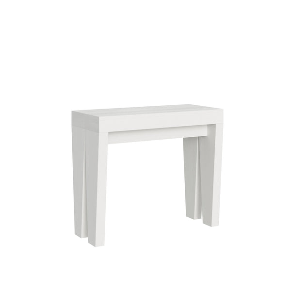Consolle Allungabile 90-196x42x77 cm in Nobilitato Bianco acquista