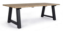 Tavolo 240x100x77h cm Rolland Antracite
