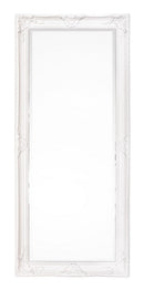 Specchio Miro con Cornice Crema 80x180 in Legno
